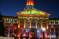 Denver City Center Christmas 2005